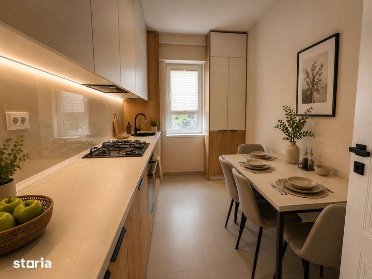 Apartament cu 2 camere decomandat în Rediu