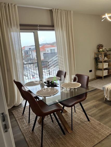 Apartament cu 2 camere decomandat, mobilat în Chinteni