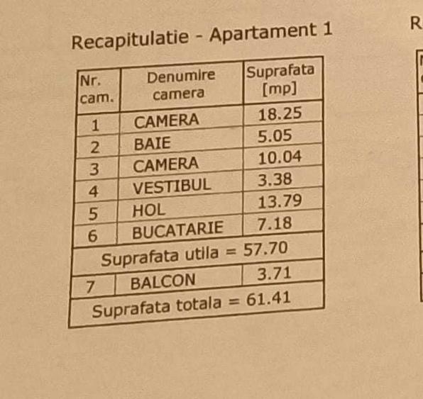 Apartament cu 2 camere decomandat în Central