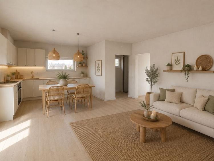 Apartament cu 2 camere decomandat în Central