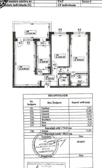 Drumul Taberei bloc nou apartament 3 camere cu 2 bai 2 locuri parcare - 13