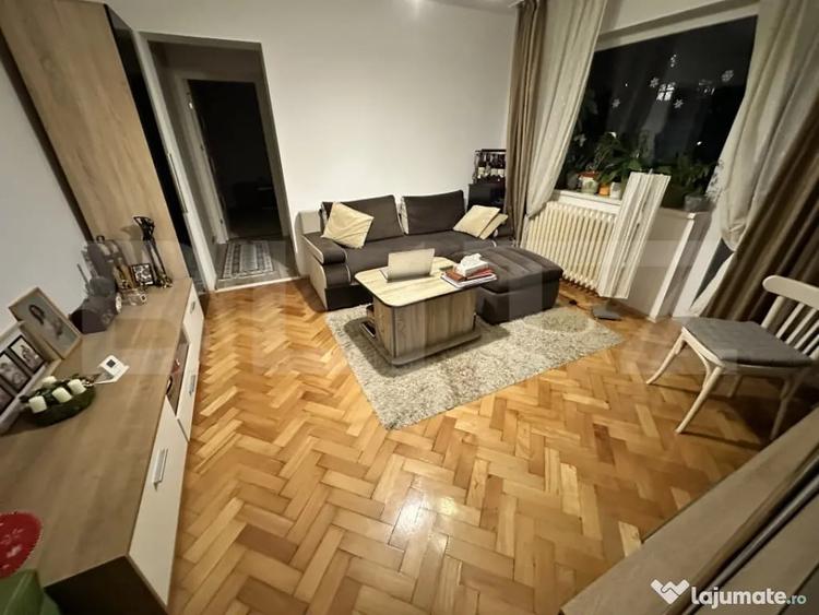 Apartament cu 2 camere semidecomandat în Ultracentral