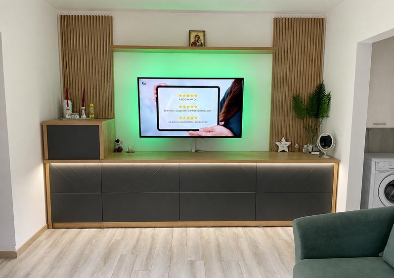 Apartament cu 2 camere semidecomandat, mobilat în Tomis Nord