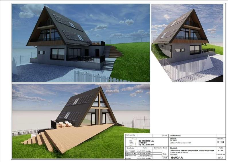 Proprietar, 560 de mp teren, proiect, strada asfaltata, utilitati - 2