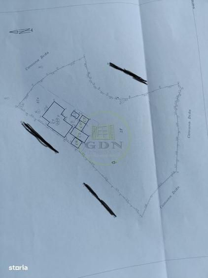 Casă cu 3 camere cu Teren 2226 Mp în Bistra Mureșului