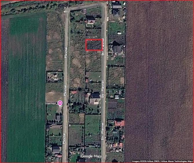 Teren de 500 mp, în Hărman