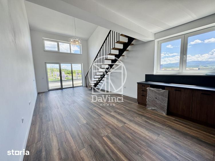 Penthouse 4 camere, 2 bai, intabulat, la cheie - - 2