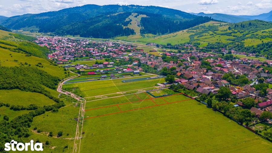 Teren de 612 mp, în Tărlungeni