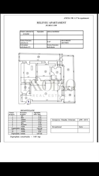 Apartament cu 3 camere decomandat în Aviației