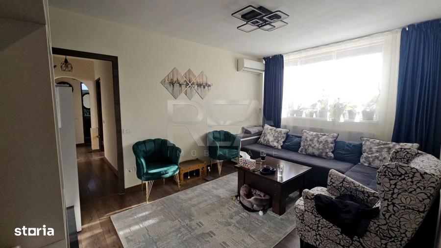 Apartament cu 4 camere, mobilat în Drumul Taberei