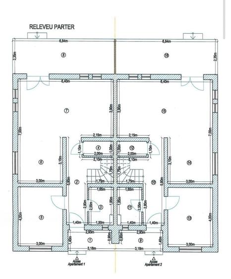 Duplex cu 5 camere cu Canalizare în Dumbrăvița