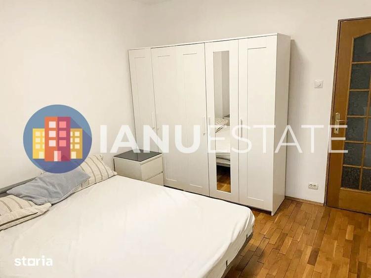 Apartament cu 3 camere semidecomandat în Tineretului