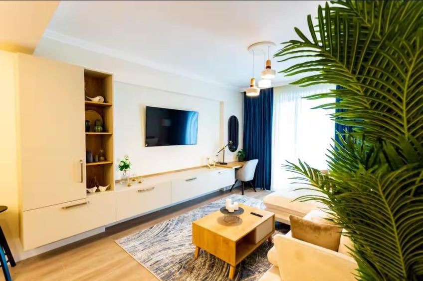 Apartament cu 2 camere decomandat, mobilat în Calea București