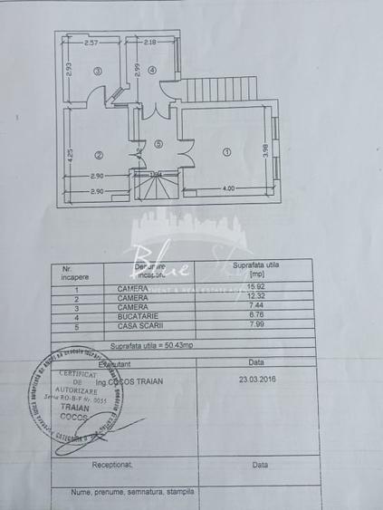 Casă cu 4 camere cu Canalizare în Central
