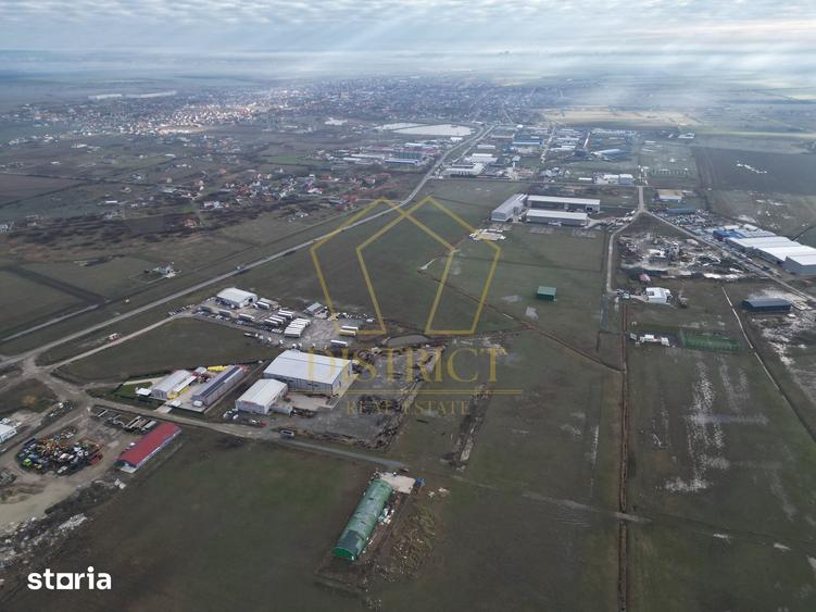 Teren industrial 4.000 mp, parcelabil, POT 80% I Sacalaz - 3