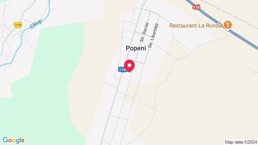Casă individuală cu 4 camere cu Teren 1158 Mp în Popeni