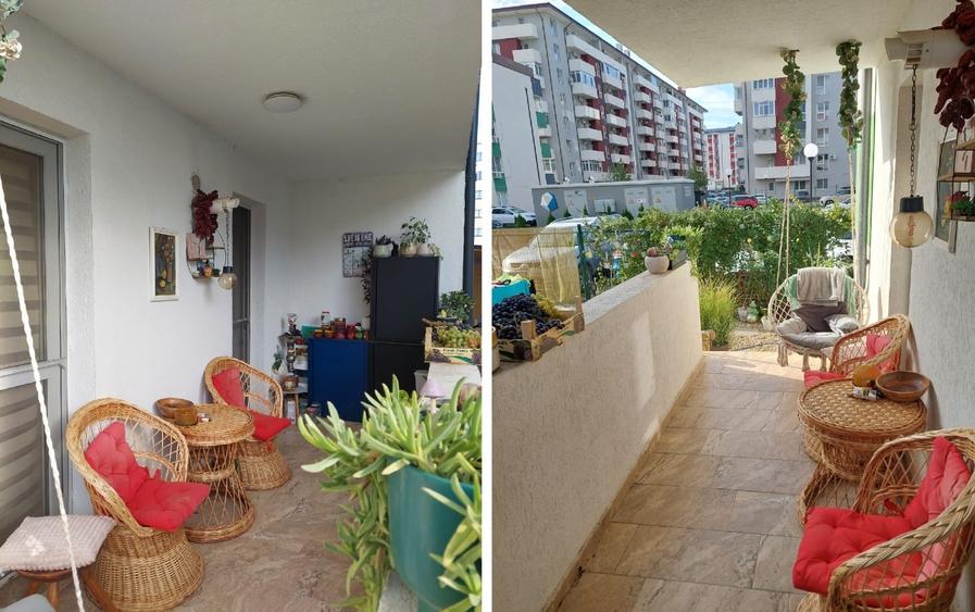 Metrou Berceni - 2x2 camere 53mp + curte proprie 50mp  + parcare - 8
