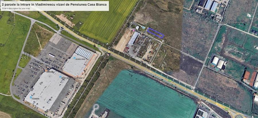 Teren intravilan de 1.2300000190735 mp, în Vladimirescu
