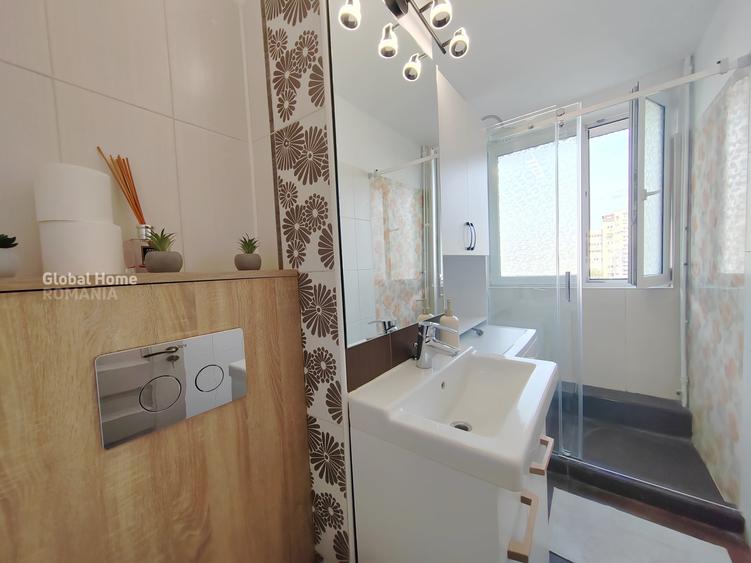 Apartament cu 2 camere semidecomandat, mobilat în Tineretului