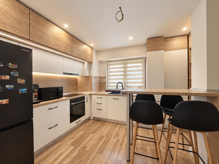 C.Călărașilor | Renovat integral | Încălzire în pardoseală | 3 camere