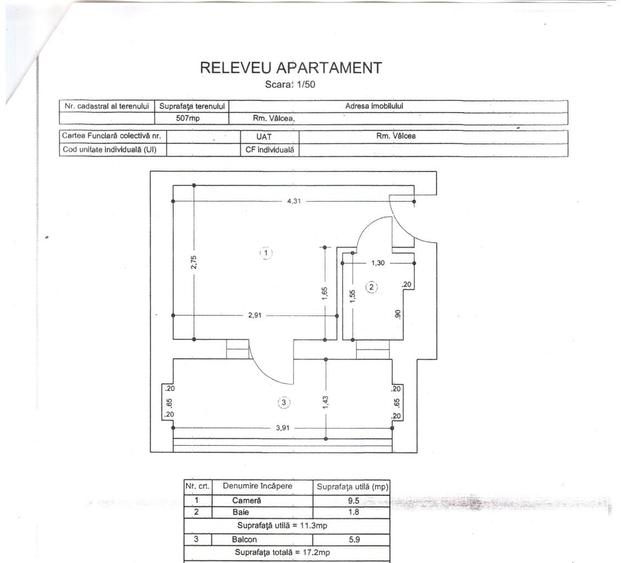 🏡 Garsonieră de inchiriat - Zona Nord - 1