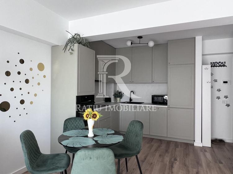 Apartament cu 2 camere semidecomandat, mobilat în Calea Aradului
