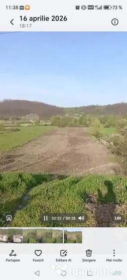 Teren de 7000 mp, în Bulzești