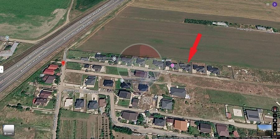Casă individuală cu 4 camere cu Teren 515 Mp în Ciorogârla