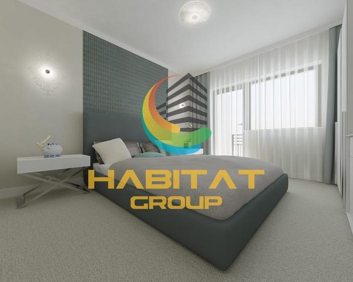 Penthouse cu 3 camere decomandat, mobilat în Nord-Est