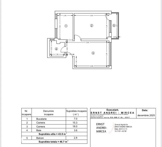 2 camere Eroii Revolu?iei | 6 min metrou | Parcare | Boiler - 1