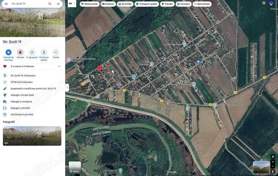 Casă cu 5 camere cu Teren 2100 Mp în Ordoreanu