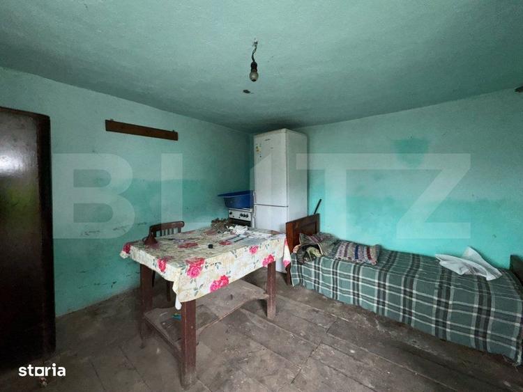 Casă cu 2 camere cu Teren 1207 Mp în Central