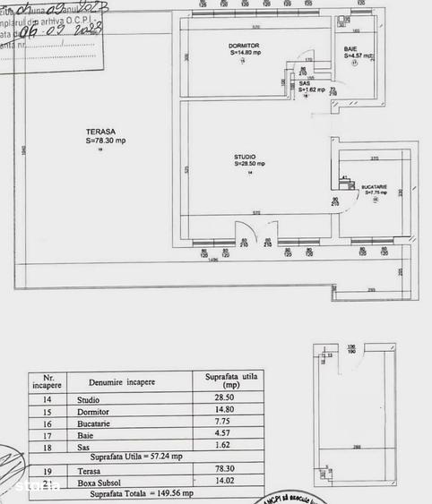 Apartament cu 2 camere decomandat în Industriilor
