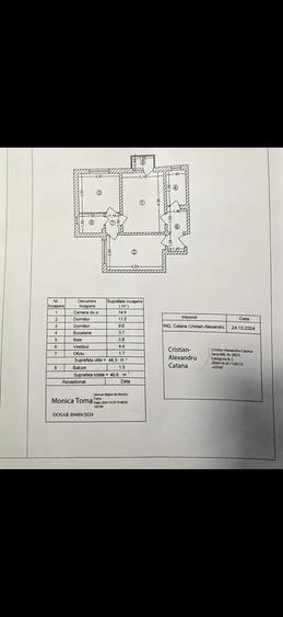 Apartament 3 camere, zona progresu , targu frumos - 5