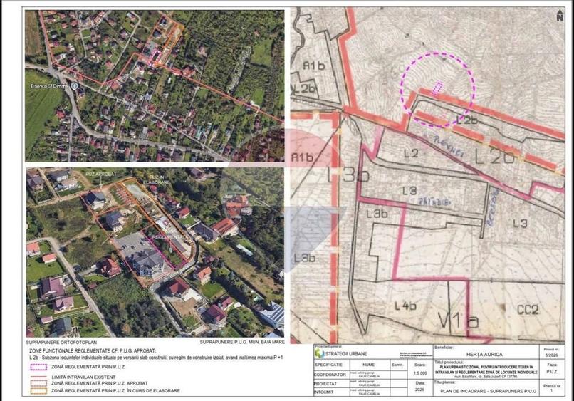 Teren de 692 mp, în Central