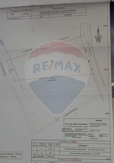 Teren Construcții intravilan de 3300 mp, în Filipești