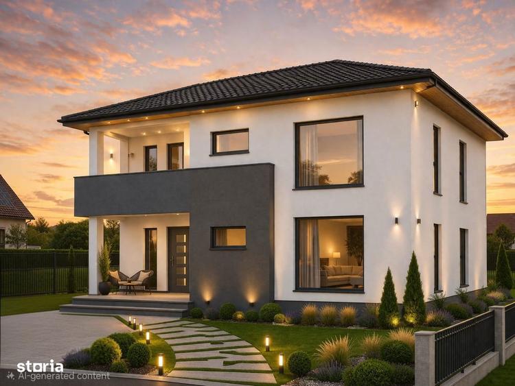 Casă cu 4 camere cu Teren 600 Mp în Sânpetru