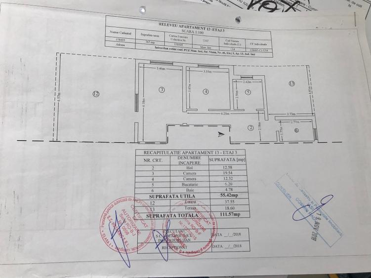 Apartament cu 2 camere decomandat în Bucium