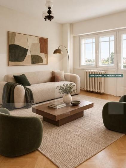 Apartament cu 3 camere decomandat în Iosefin