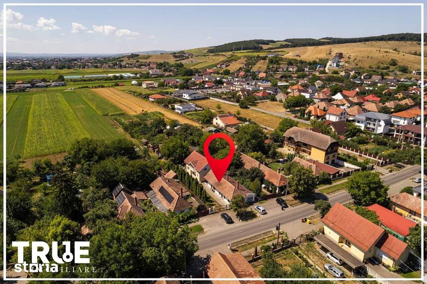 Casă cu 2 camere cu Teren 2000 Mp în Remetea