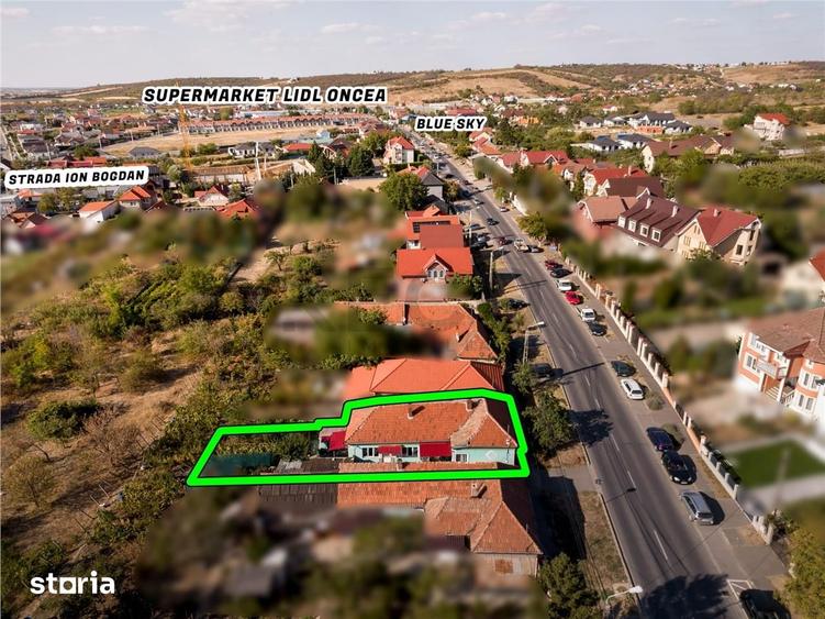 Casă cu 4 camere cu Teren 363 Mp în Oncea