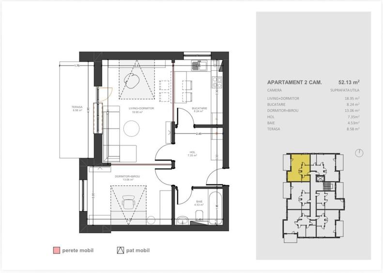Apartament 2 camere premium Avantgarden V Parcare subterana + boxa - 1