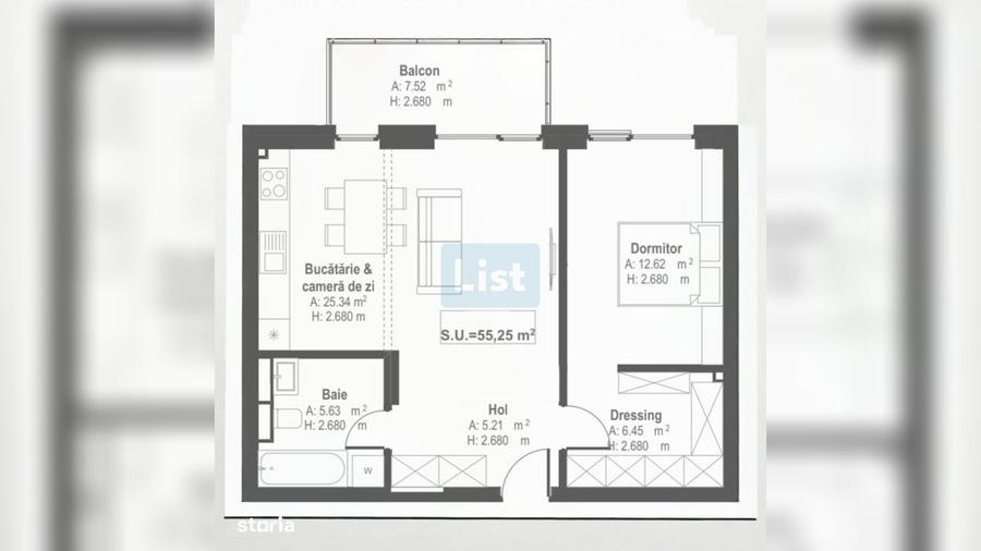 Apartament nou 2 camere, dressing, parcare subterana, central, Oradea - 10
