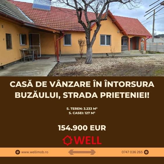 Casă cu 3 camere cu Teren 3233 Mp în Central