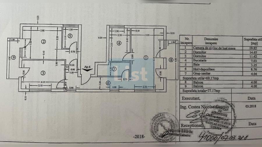 Comision 0! Inchiriere apartament cu 3 camere si parcare in Borhanci - 9