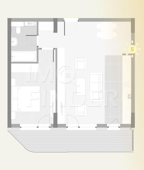 DIRECT DEZVOLTATOR- Vanzare 2 camere Floresti- Eroilor Residence - 2