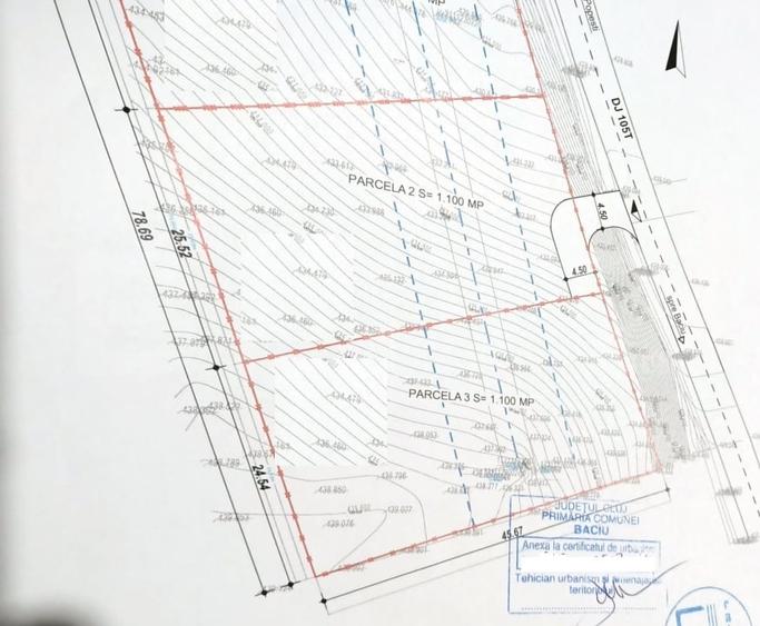 Teren Construcții intravilan de 1100 mp, în Popești