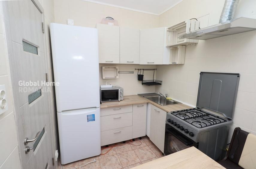 Apartament cu 2 camere semidecomandat, mobilat în 1 Mai