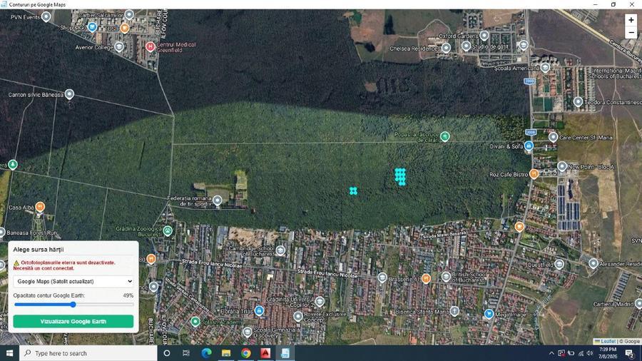Teren Construcții intravilan de 7500 mp, în 1 Decembrie