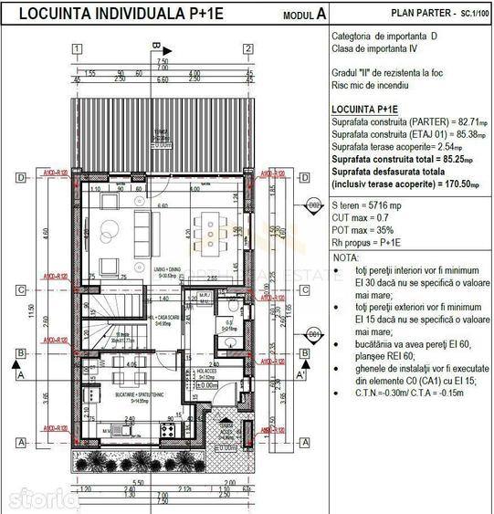 Casă cu 4 camere cu Teren 300 Mp în 1 Decembrie